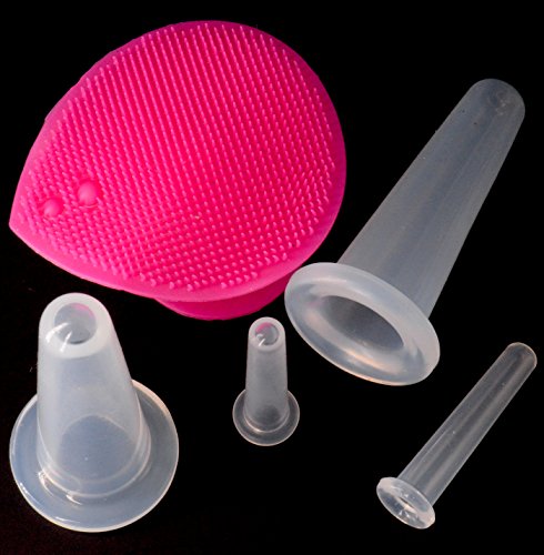 Spa Cupping & Detox Set - Cups [4-Pack HD Clear] - Skin Surface
