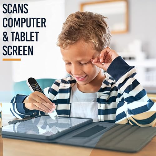 Image of Rocket Pen Reading Tutor-Scans Any Surface, Six Decoding Tools-Pink Case | Make reading your new superpower