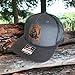 BUBBLEHEAD Ink Handmade Soggy Beaver BBQ Hat, Adjustable Snapback, Breatheable Mesh Back, Gift for Dad Birthday, Boyfriend Christmas