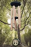 Wind Chimes Outdoors Large Deep Tone,36” Memorial Wind Chimes for Outside Tree of Life Chimes in Memory of Loved One,Sympathy Wind Chime Gift for Mother Xmas, Unique Wind Chimes Outdoors Garden Decor