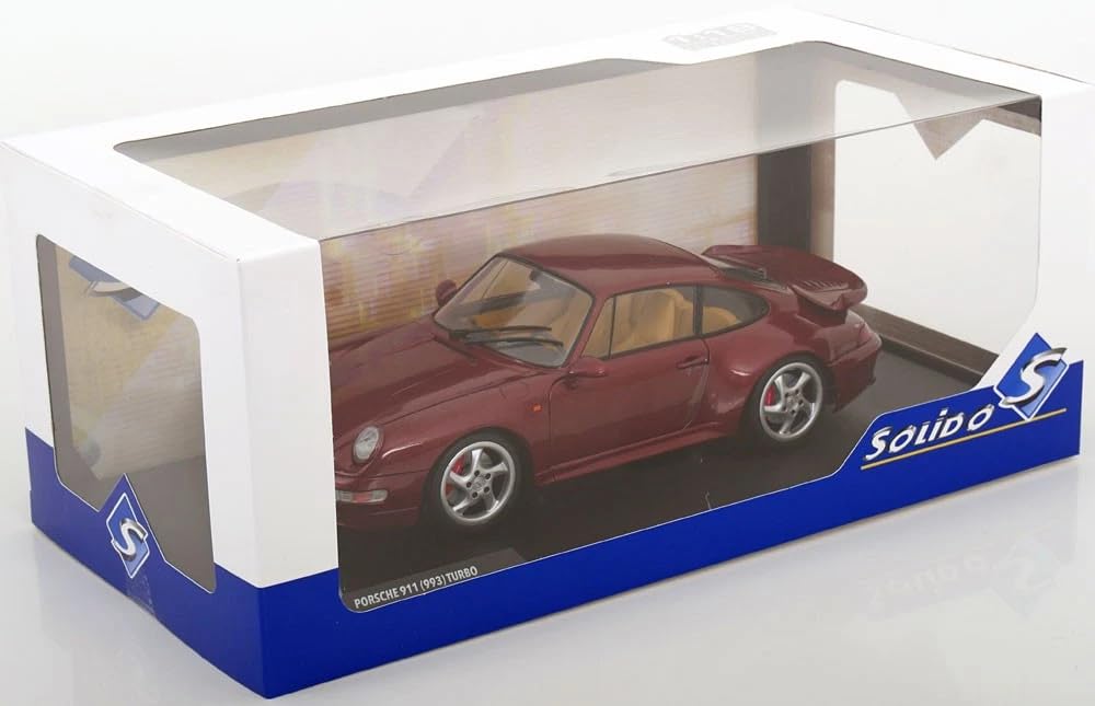 Amazon | ソリド 1/18 ポルシェ 911 (993) ターボ 1997 アレナレッド