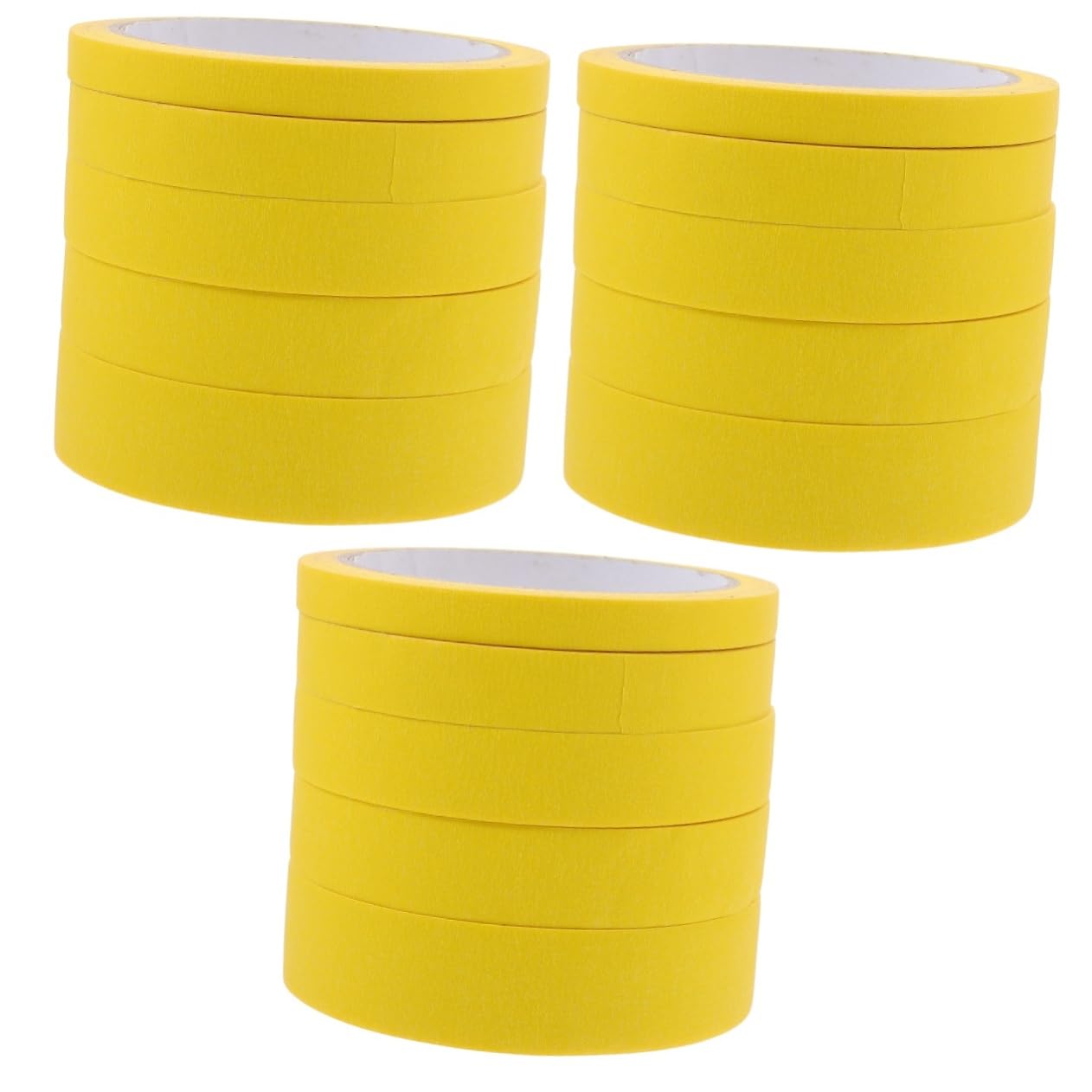 NUOBESTY 3 Sätze Abdeckband Dünnes Klebeband Papierband Möbelband Farbband Dickes Klebeband Für Die Automobil Und Möbelbearbeitung Möbelklebeband Krepppapier Gelb 5 Rollen * 3