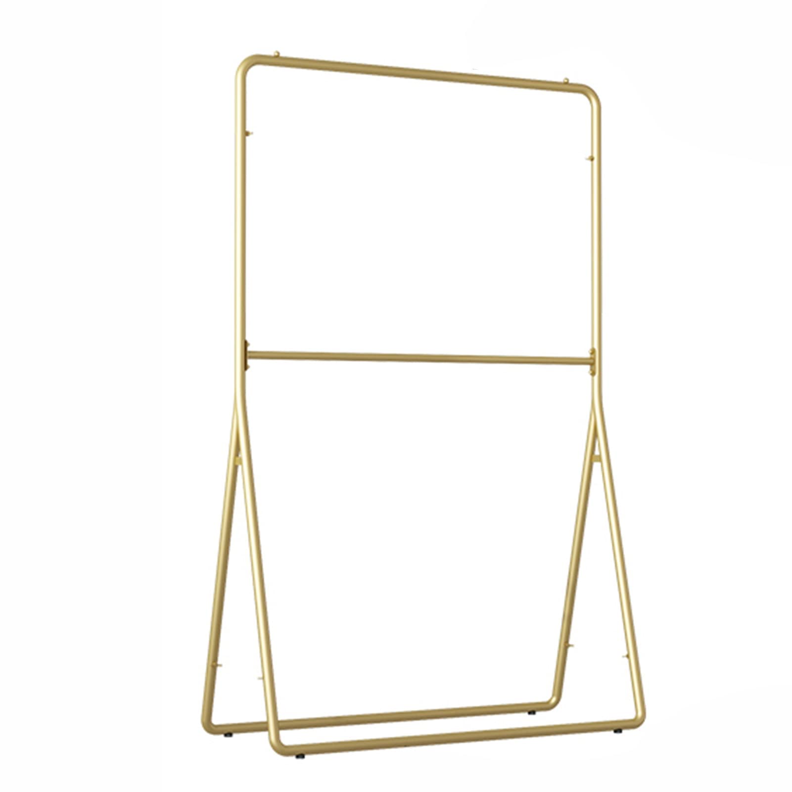 Tringle à vêtements robuste dorée pour sublimer votre chambre