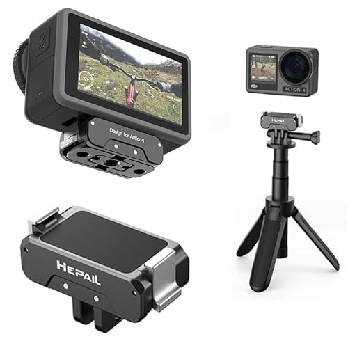 Osmo Action 5 Pro/Action 4 3 対応 磁気式マウント 折りたたみ式 アダプター マグネット式 アクセサリー カメラスマウント 変換アダプター 三脚マウント