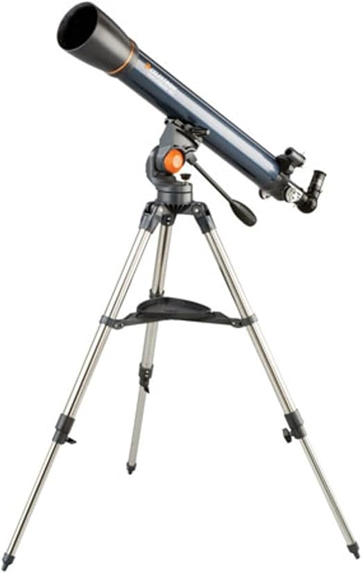 Celestron 21063 AstroMaster 90AZ Refractor Telescope, Dark Blue