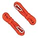 2 Pezzi Corda in Nylon Multifunzionale,Corda in Poliestere Intrecciata con Blocco di Sicurezza, per Arrampicata, Escursionismo, Canottaggio, Sport, Tettoia per Tende, 6 mm (20 Metri)