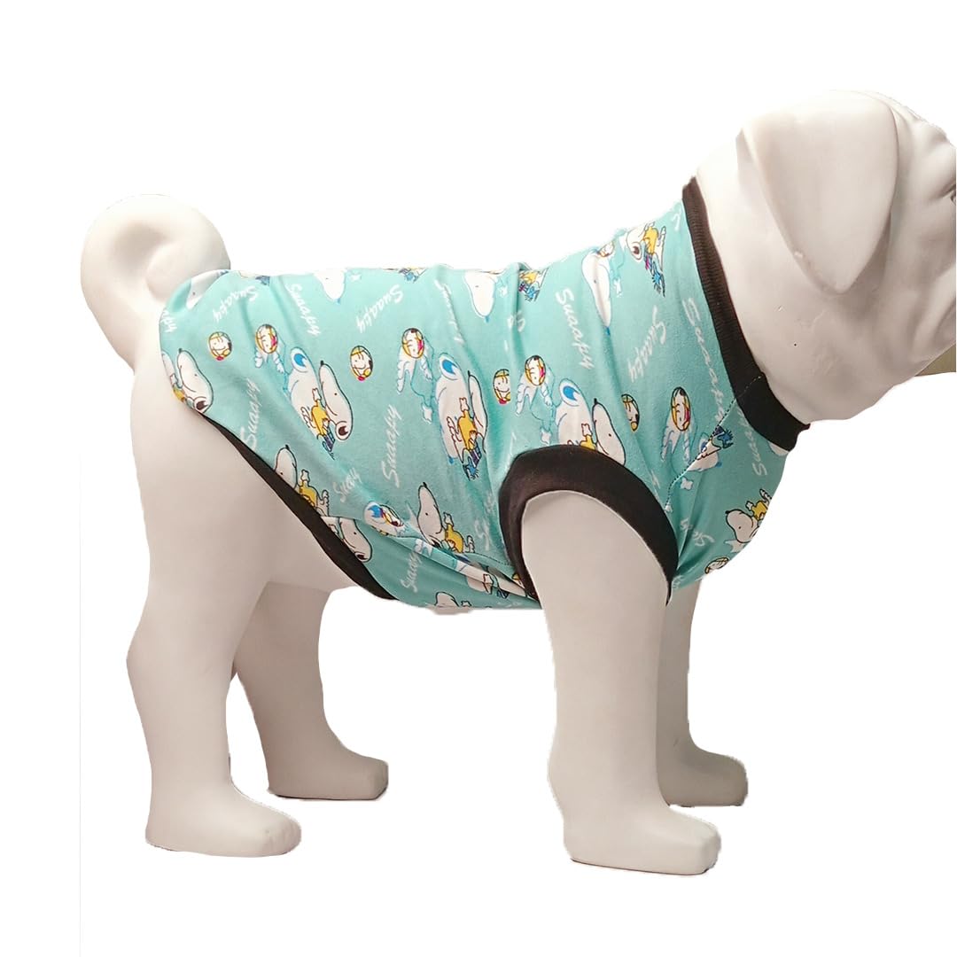 Nootie Seagreen Snoopy Print T-Shirt for Dogs-Size-26 (B0CGNVY2MW) Amazon Price History, Amazon Price Tracker