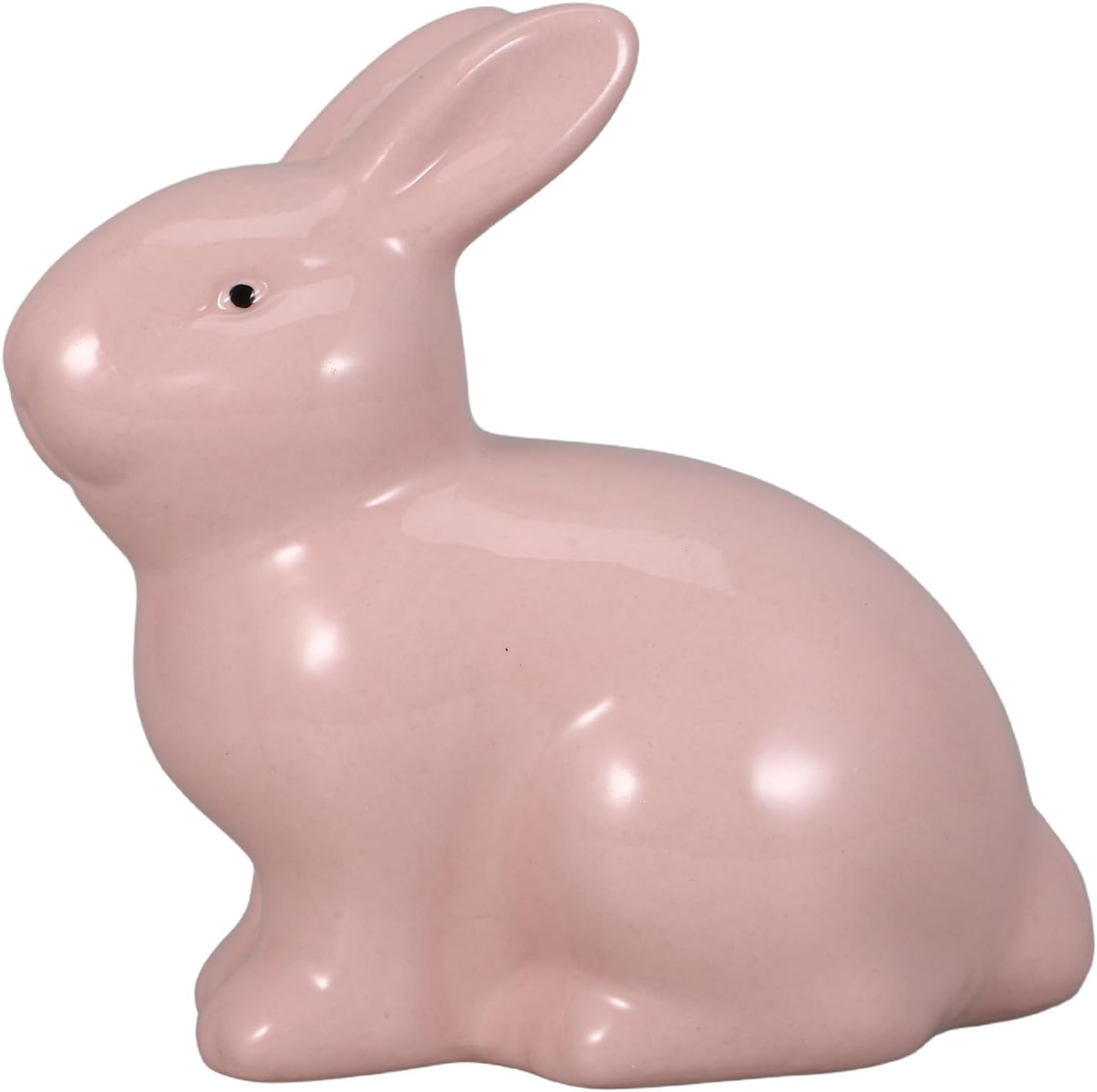 Pink Rabbit Shaped Toilet Bolt Covers Decorative Ceramic Caps for Bathroom Floor Bolts Waterproof Protection and Easy Installation for Home Bathroom Upgrade
