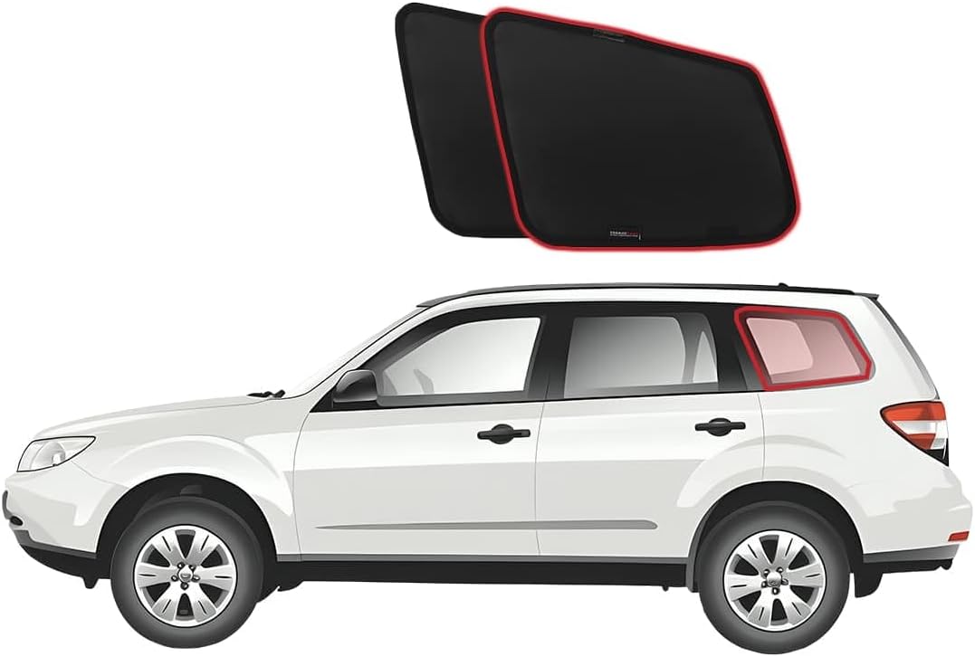 Snap Shades for Subaru Forester 3rd Generation Port Window Shades (SH; 2008-2013)