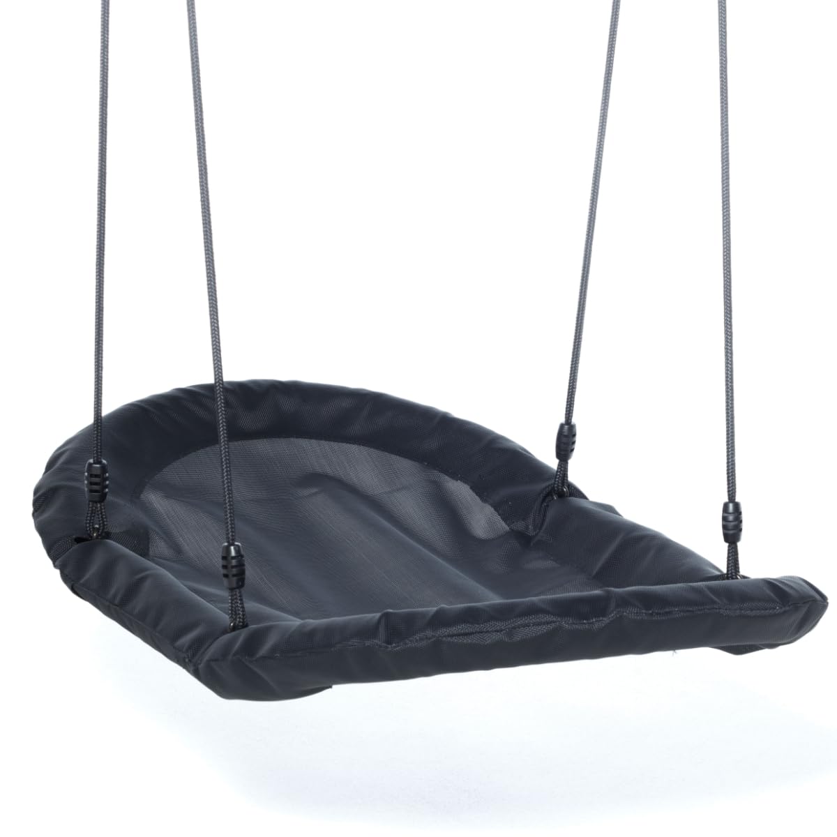 Altalena a nido (ovale), dimensioni 120 x 70 cm, portata fino a 150 kg, impermeabile, per interni ed esterni, altalena per bambini e adulti
