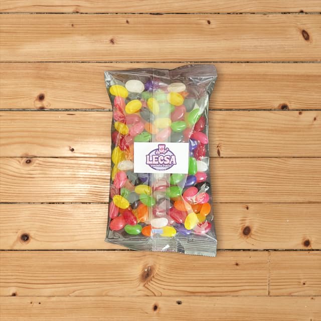 Miniatura 2 de Jelly Beans - Paquete de dulces a granel de 9.70 oz (9.7 onzas), contiene aproximadamente 100 piezas, sabores surtidos, dulces variados Lecsa