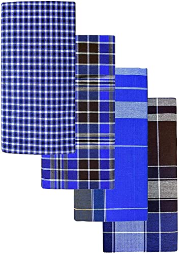 Cotton Multi Color Lungi for Men 2 meters