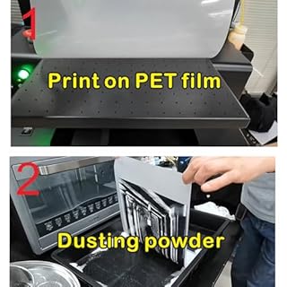 Furvveerr DTF & DTG Printer, A3 L805 Multifunction t Shirt Printer Machine with White Ink Mixing and Semi-Automatic Cleaning, for T-Shirts, Hoodies, Pants, Hats, Shoes, etc.