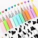 12 Different Colors Cartoon Colored Diamond Tip Gel Ink Pen 0.38mm Smooth Anti Skip