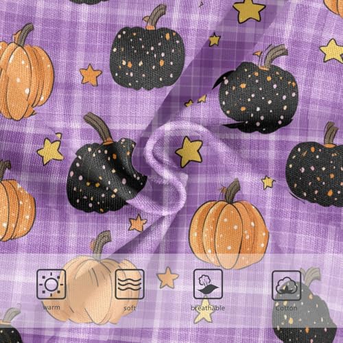 Girls Underwear Soft Cotton Pumpkin Check Kids Panties in Sizes 2/3t, 4t, 5t, 6 and 83