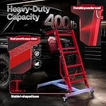 VIVOHOME Topside Automotive Engine Creeper 400LBS with Rotating Tool Tray - Image 2