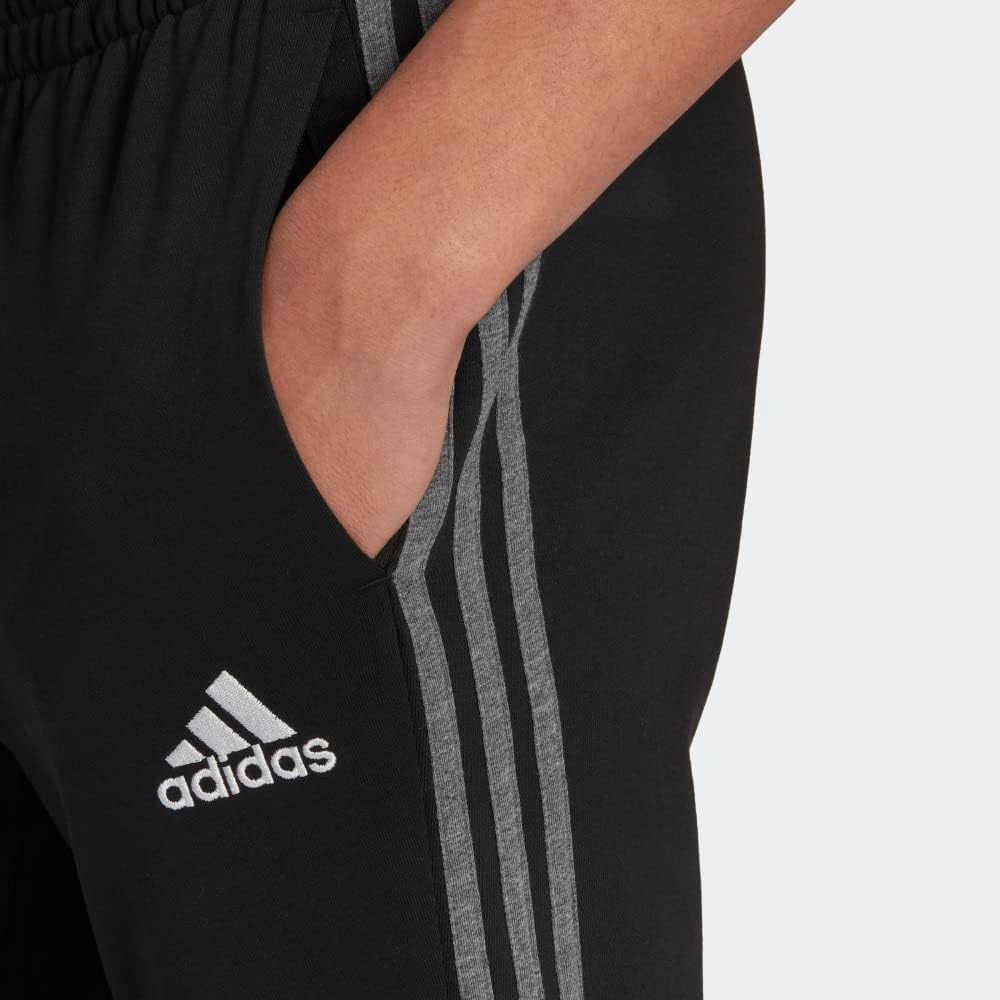 Adidas Men's Essentials Melange French Terry Pants, Legend Ink/Legend Ink Metallic - Image 7