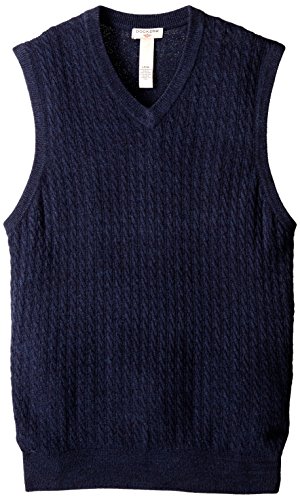 Dockers Men's Big and Tall Cable-Knit Sweater Vest
