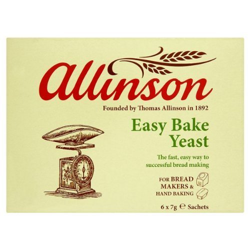 Allinson Easy Bake Yeast 6 x 7g - Pack of 6