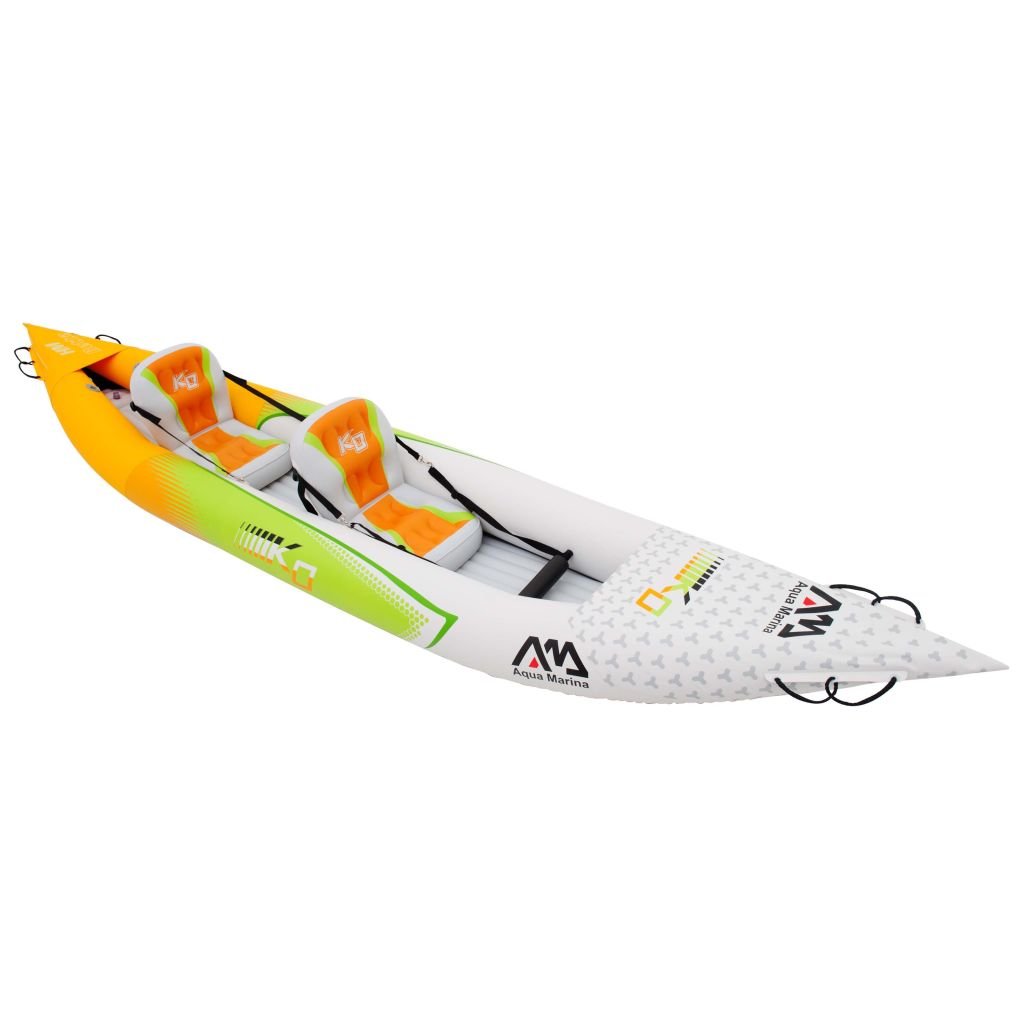 Aqua Marina Kayak Inflable 2 Personas Bote Kayac Hinchable Deporte Agua Remo