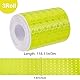 GORGECRAFT 3 Rollen 2’’ x 9.8 Fuß Reflexband Gelb Wasserdicht Selbstklebend Gut Sichtbar Sicherheitswarnband Für Den Außenbereich Für Auto LKW Motorrad Boot Wohnmobil 3 m X 5 cm Pro Rolle