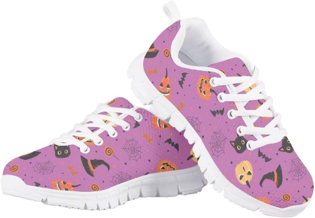 Pinupub Casual Lace Up Sneakers for Boys Girls Fashion Cute Athletic Running Tennis Sports Shoes