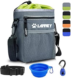Dog Treat Pouch Pet Training Bag for Small to Large Dogs, Treat Tote