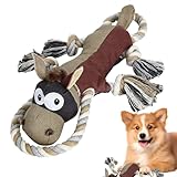 Toys grinçants pour chiens, jouets de chien grincement, Tug de jouet de guerre pour chiens, TUG OF WAR PUPY PLAY TOLL POUR LES CHEWERS AGRACHANTS, Dispositif d'entraînement pour animaux de compagnie d