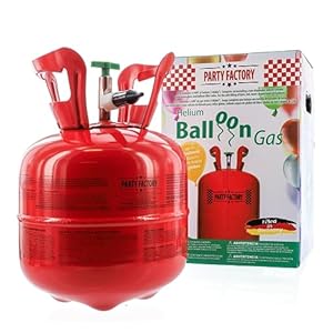 Party Factory helium tank for 20 ba...