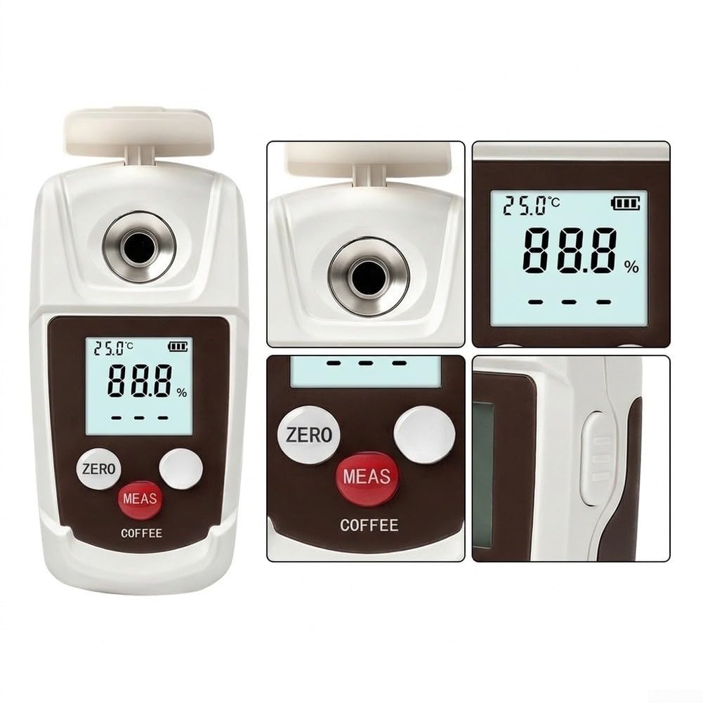 Réfractomètre portable 0-22% pour jus et thé