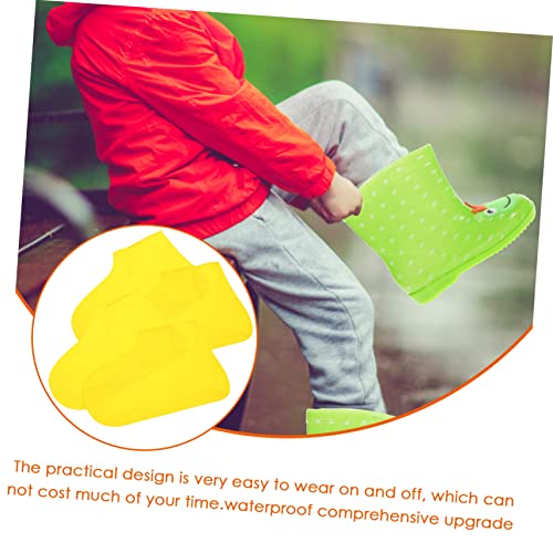 2 Pares de Cubiertas de Botas Antideslizantes para Lluvia Protectores para Calzado para Ciclismo para Deportes al Aire Libre Cubiertas Resistentes para Zapatos para Clima Lluvioso miniatura 4
