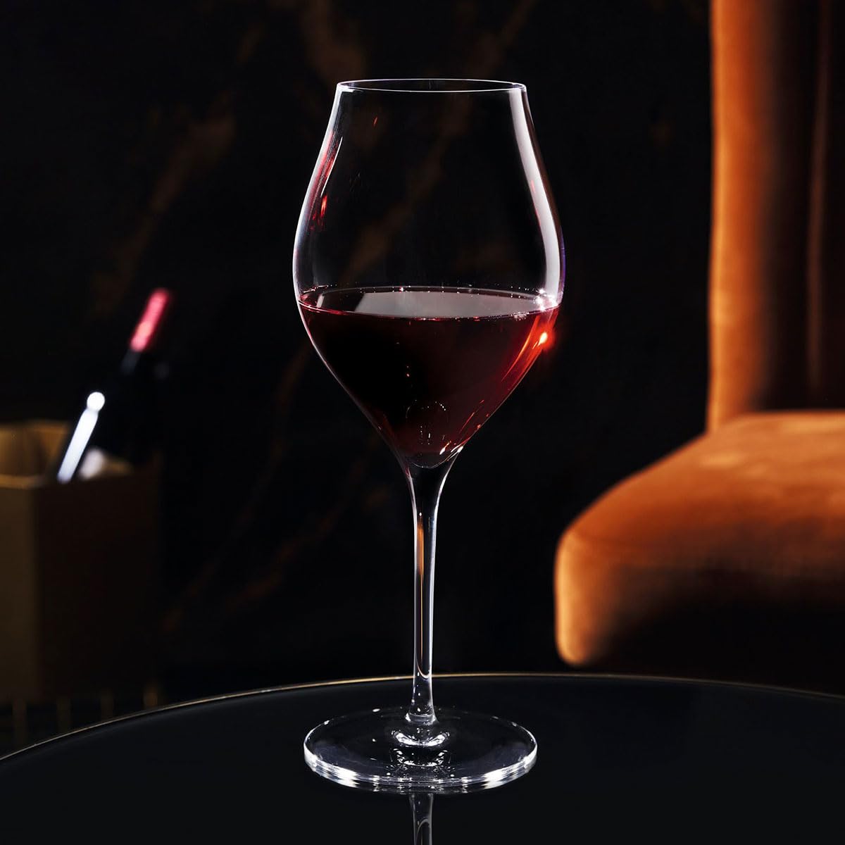 Chef & Sommelier Copas de Vino Exaltation 55 cl Juego de 6 | Vidrio transparente resistente, copas de cristal con pie, apto para lavavajillas, fabricado en Francia