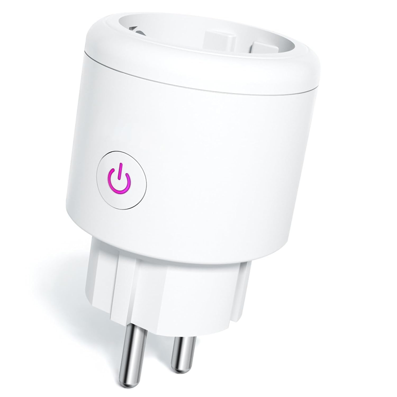ALAN Smart Steckdose 1Pack, Smart Plug Steckdose mit Energieüberwachung, kompatibel mit SmartLife & Tuya App, Funktioniert mit Alexa und Google Home Sprachsteuerung, Timer & Zeitschaltuhr, 16A