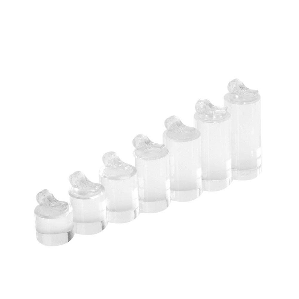 YROHGKPN 7Pieces / set Fingers Display Stand Rings Holder for Jewelry Storage Drawer Organizer Display Rack Jewelry Holder for Traveling