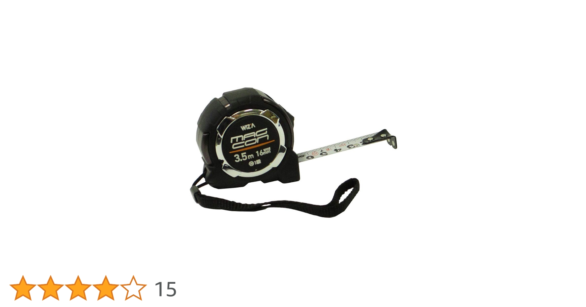 Amazon.co.jp: WIZ'A マグコン ロック式コンベックス 16mm幅×3.5m 両面