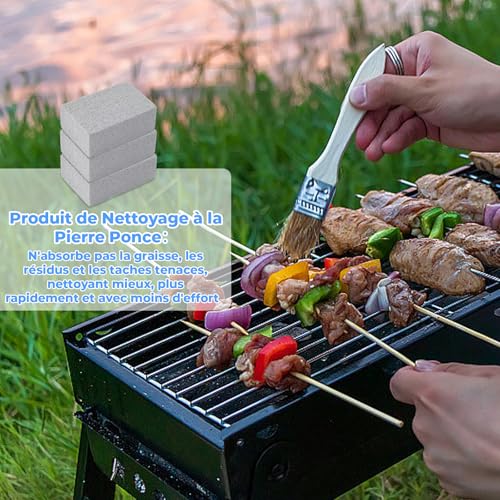 8 Stück Reinigungsblock Grill