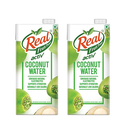 Real Activ Coconut Water Bottle, 2 x 1000 ml Price History