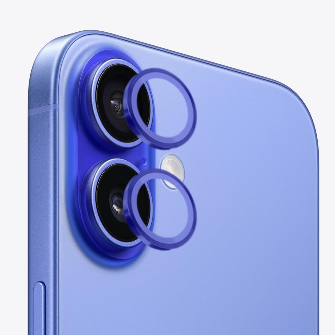 See full amazon price history chart for Totem VisualPro Lens Guard for iPhone 16 | 16 Plus Lens Protector | 9H Hardness | Anti Glare | High Clarity | Auto-Align Install Kit | Stick Remover | Blue Totem VisualPro Lens Guard for iPhone 16 | 16 Plus Lens Protector | 9H Hardness | Anti Glare | High Clarity | Auto-Align Install Kit | Stick Remover | Blue (B0DBQJ6TS5) Amazon Price History, Amazon Price Tracker