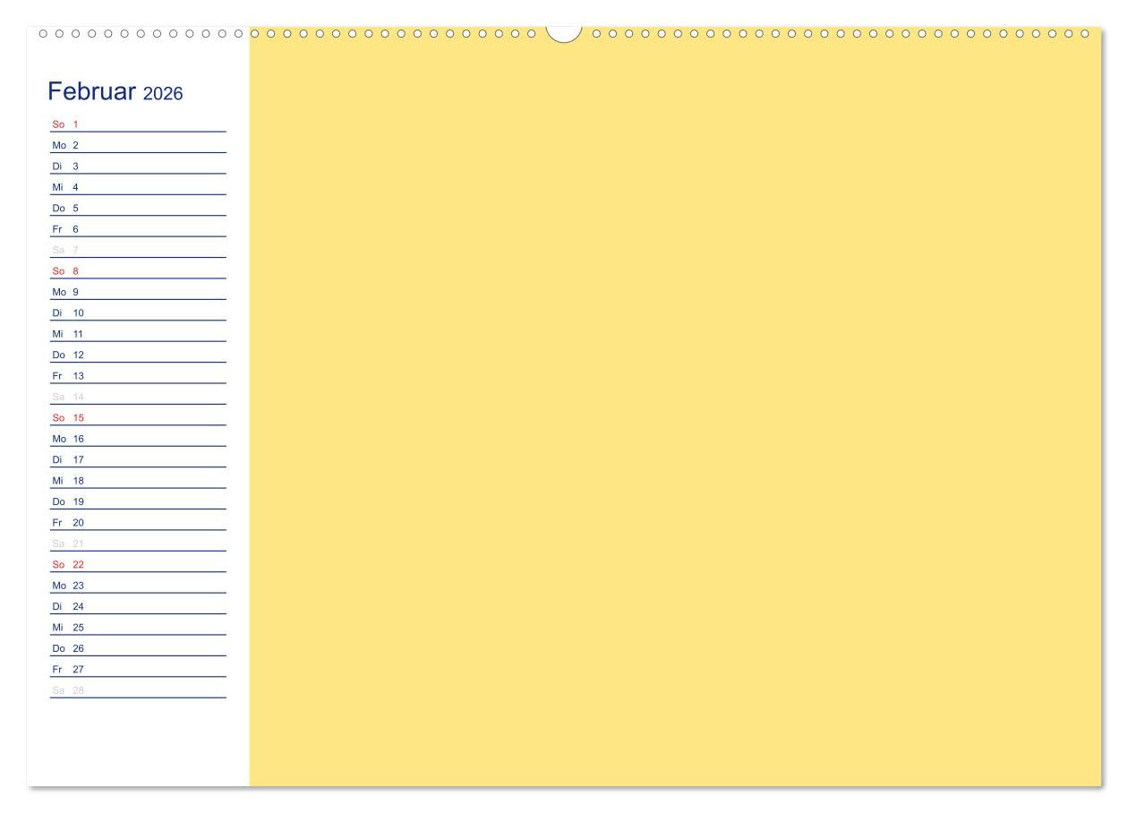 Farbiger Bastelkalender (hochwertiger Premium Wandkalender 2026 DIN A2 quer), Kunstdruck in Hochglanz: Basteln für die ganze Familie (CALVENDO Hobbys)