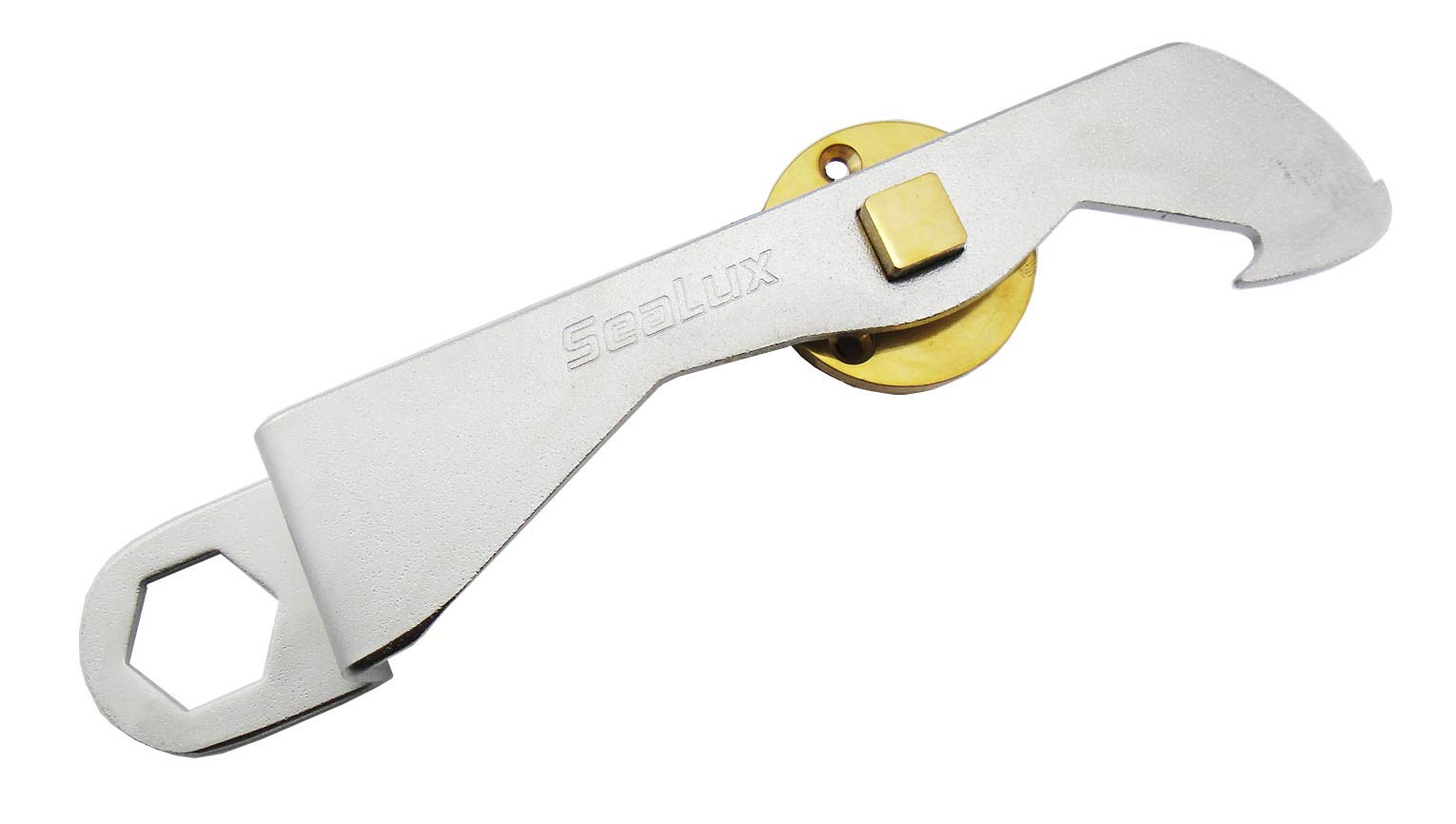 SeaLuxMarine Products Stainless Steel Propeller Wrench and lock for tab washers fit for 2.5cm - 0.2cm Hex prop Nut