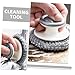 NOLITOY 2pcs Ergonomic Reusable Dish Scrubber Scratch Kitchen Cleaning Brush for Dishes Pots