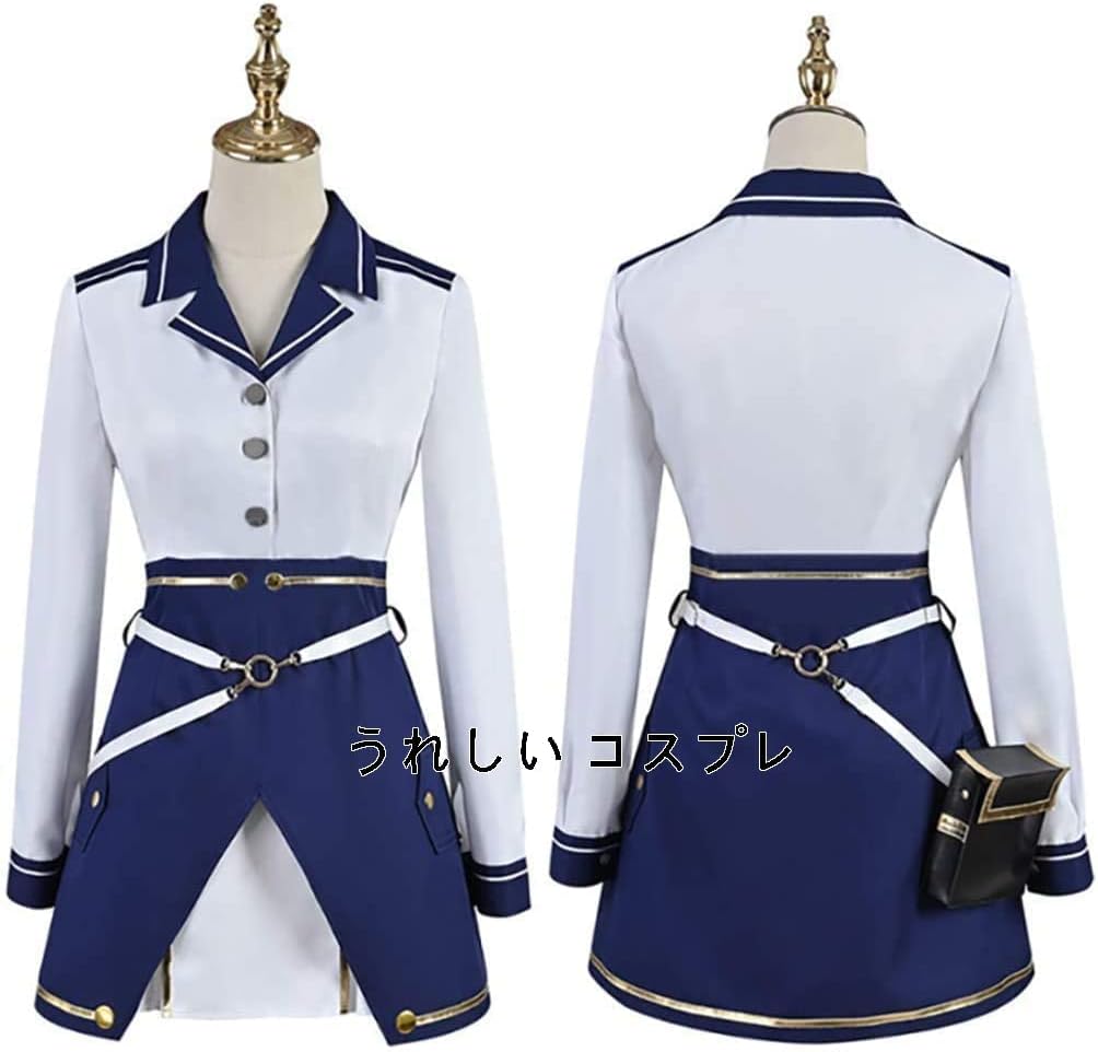 ☆関税込☆[KEYXE] JKS 86-エイティシックス レーナ コスプレ衣装 ウイッグ付き ヴラディレーナ・ミリーゼ コスチューム ワンピー☆大人気☆