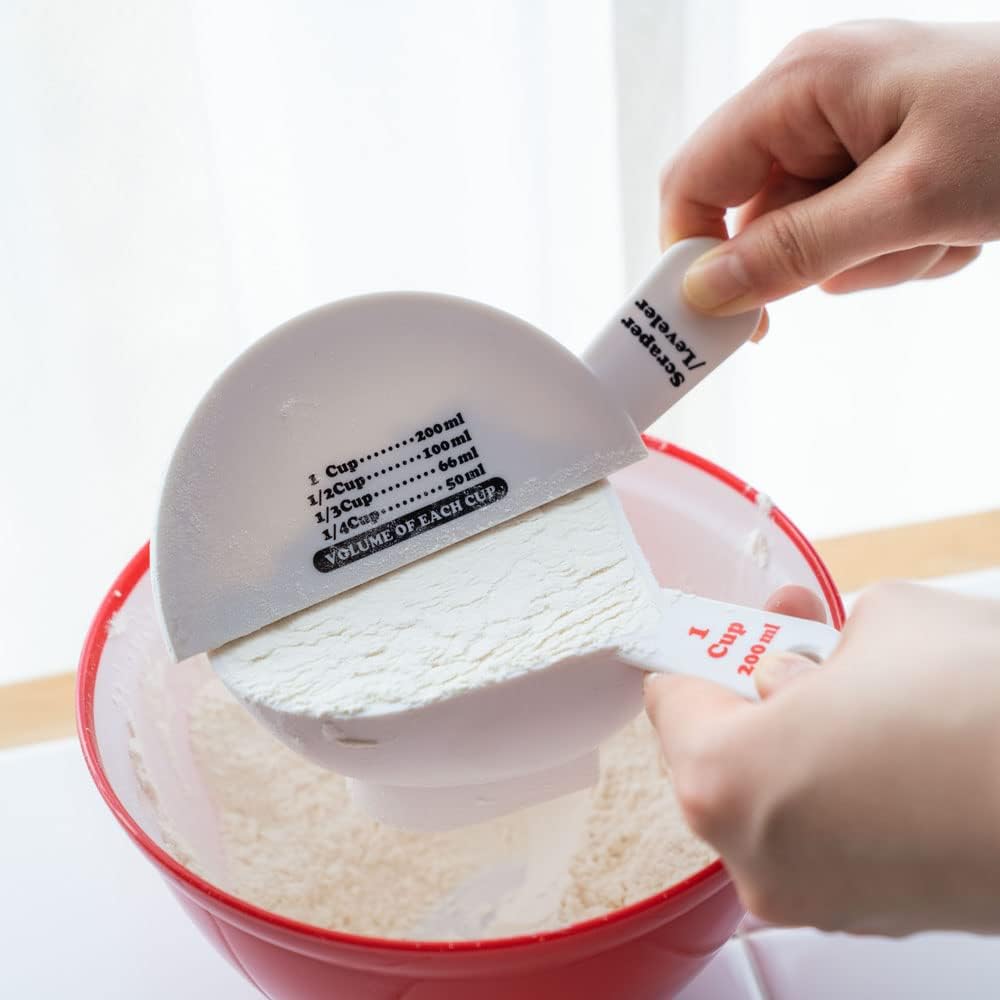 CASUAL PRODUCT 576713 Heart Shape Measuring Cup 5PCS Set