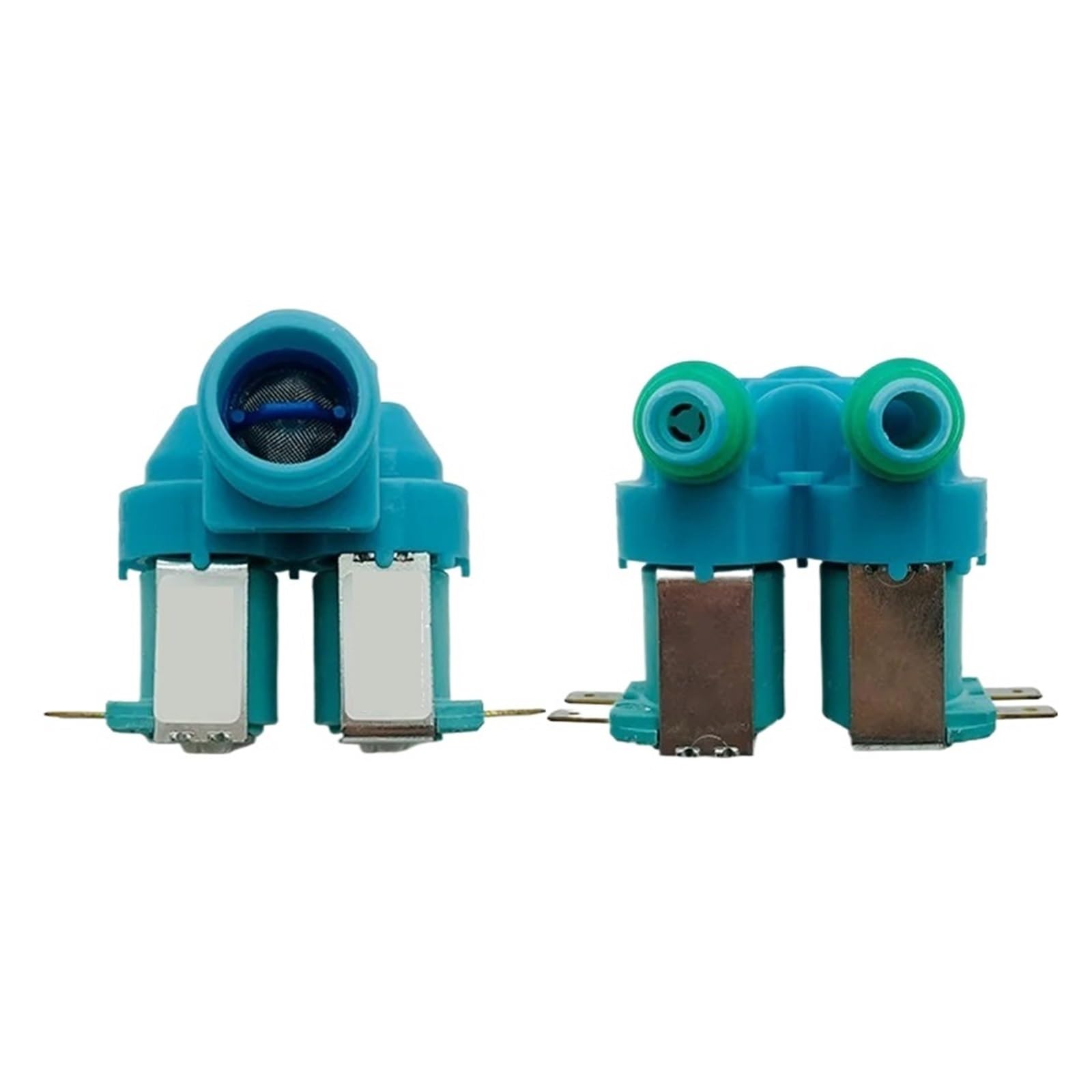 Kjnqxzpal One Color Washing Machine Double Head Water Inlet Valve/Water Inlet Solenoid Valve, Compatible For Samsung，Dc62-00311D 110-127V,，Accessories
