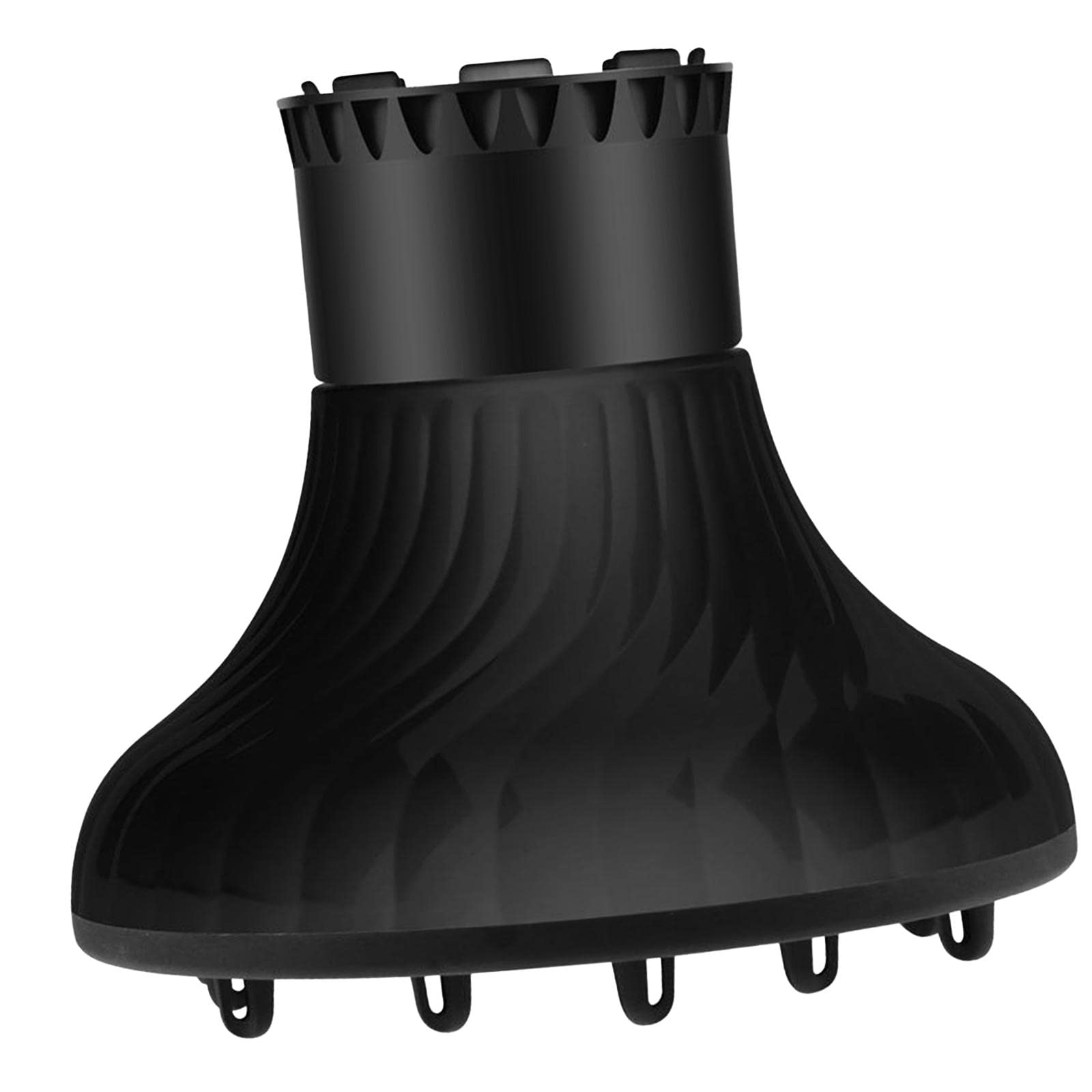 Attachment for Hair Dryer with High Heat Tolerance Black