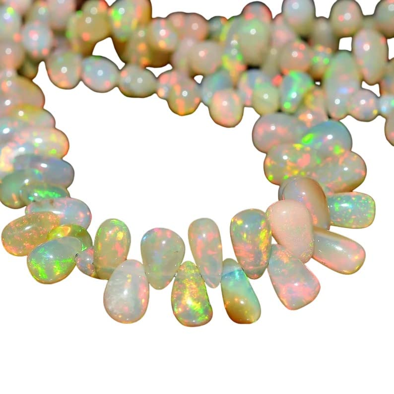 Opale éthiopienne naturelle 4mm et 5mm pour créer vos bijoux bohèmes chic
