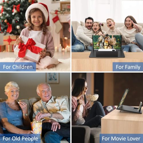 Image of Fanlory 14'' Screen Magnifier for Smartphone (Black)