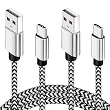 ★Aufladen und Datensynchronisation: Dieses USB C Kabel mit 3 m Ladekapazität bei 2,4 A mit 2,4 A Ausgangsleistung und voller Ausgangsleistung zum Aufladen Ihres Telefons. Datenübertragungsgeschwindigkeit bis zu 480 Mb/s. Schützen Sie Ihre Geräte und Ladeadapter vor Beschädigungen.