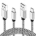 Price comparison product image USB C Cable 3M 2 Pack Type C Charging Cable 10ft Certified Nylon Braided PS5 Controller Charging Cable Compatible for Samsung S10/ S9/ S8 Plus/Note 8, Huawei P30/ P20/ P10, Pixel