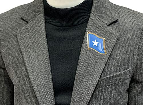 Image of vmcoatdu Country Flag Pin Badge International Travel Brooch Metal Alloy Souvenir Pin for Hat Clothes Backpack